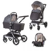 Комбинирана количка Фюжън 3 в  бежова,