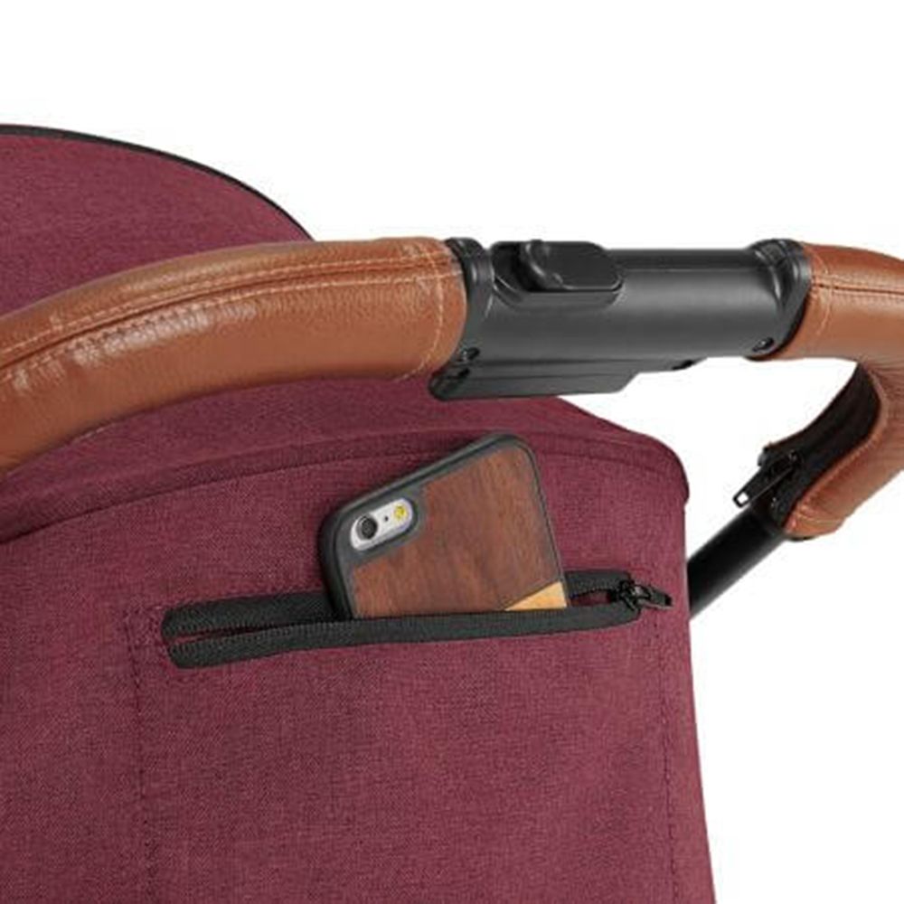 Бебешка количка Grande 2020, червена, 0-15 кг