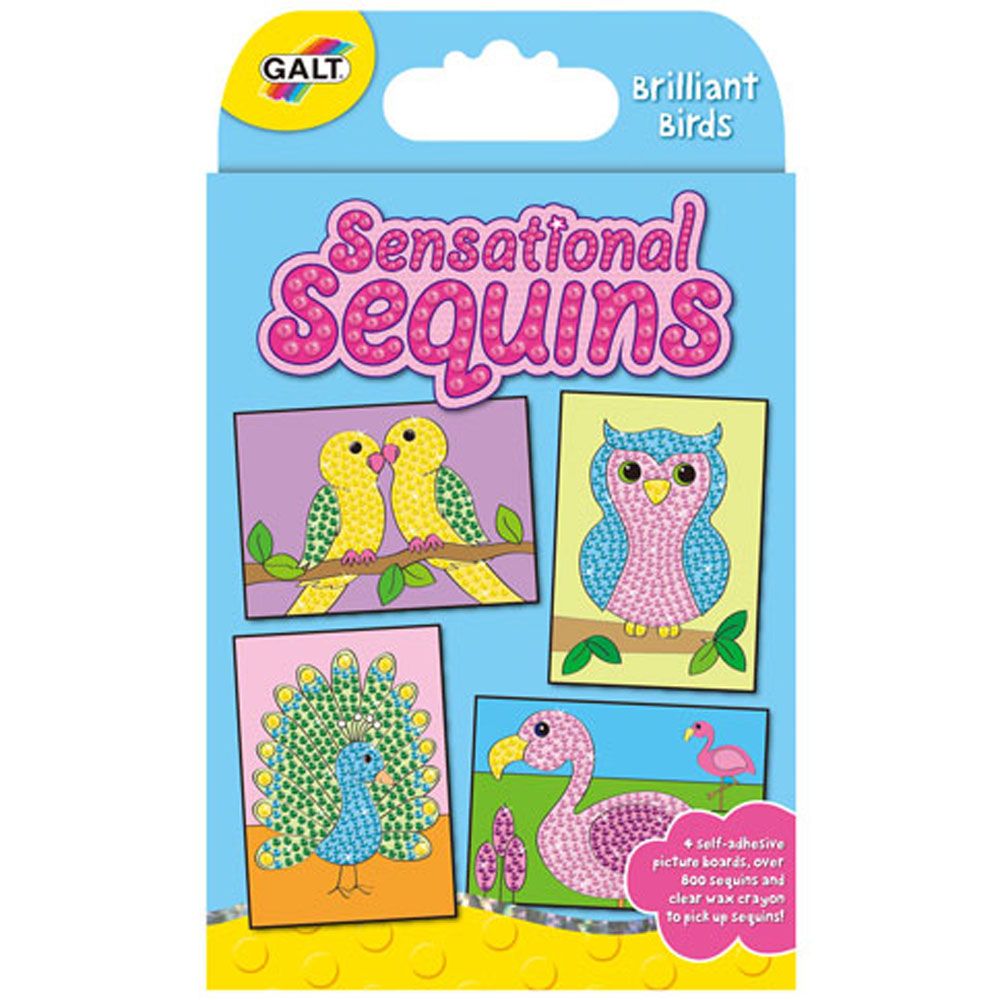 Galt Toys, Изкуство с пайети "Птици"