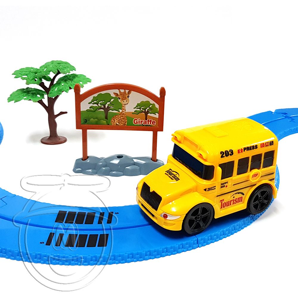 Образователна игра Пътешествие в зоопарка, 4 спирки