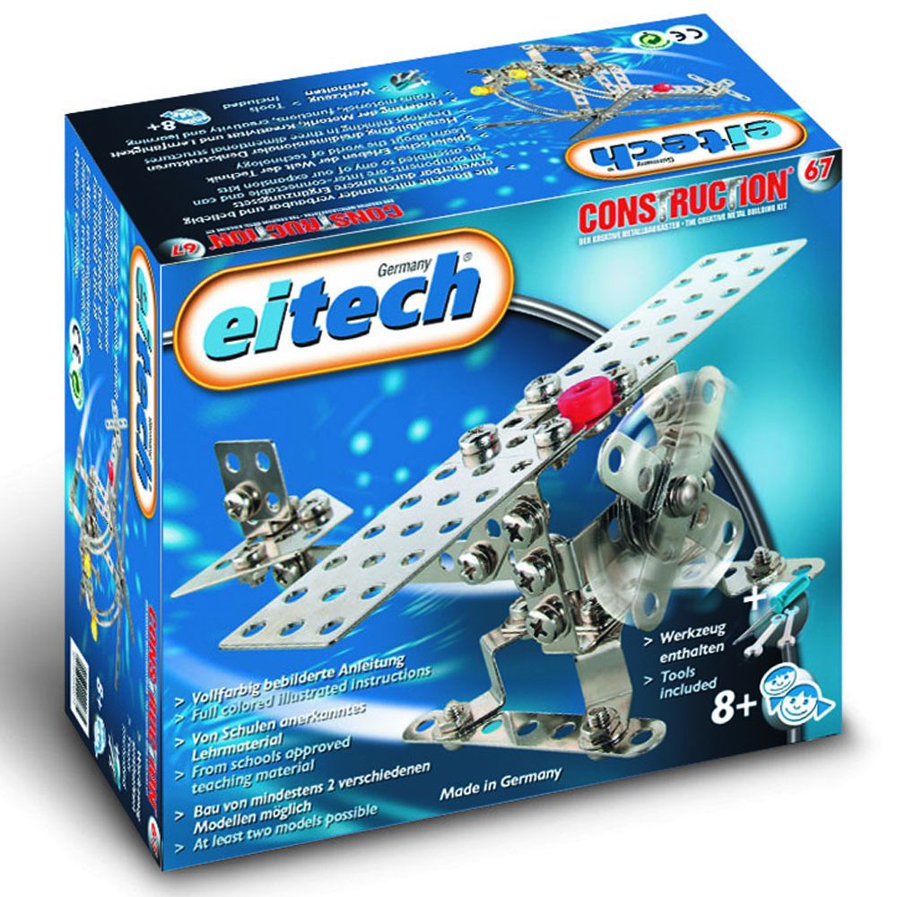 Eitech, Метален конструктор, Самолет/ Хеликоптер - 2 модела