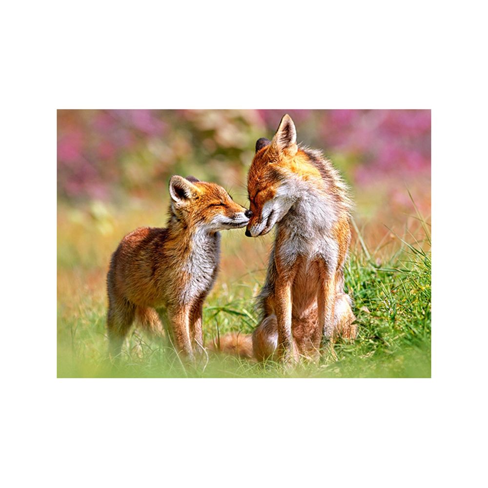 Мама лиса и бебе, пъзел 120 части