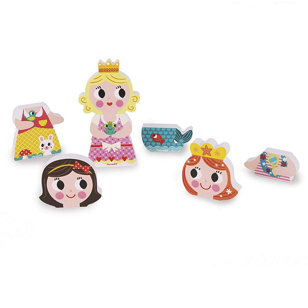 Дървени забавни магнити, Принцеси