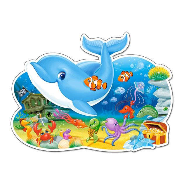 Подводни приятели, пъзел 12 части