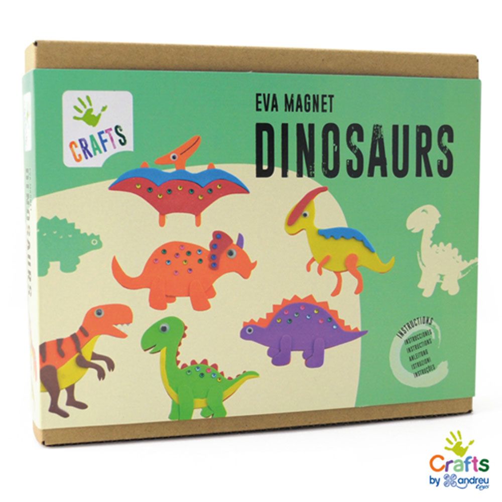 Andreu toys, Направи сам магнити, Динозаври