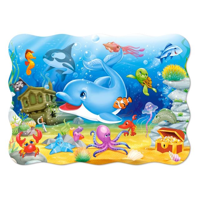 Подводни приятели, пъзел 30 части