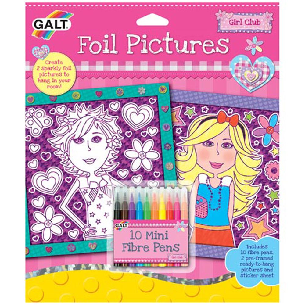 Galt Toys, Картини с фолио