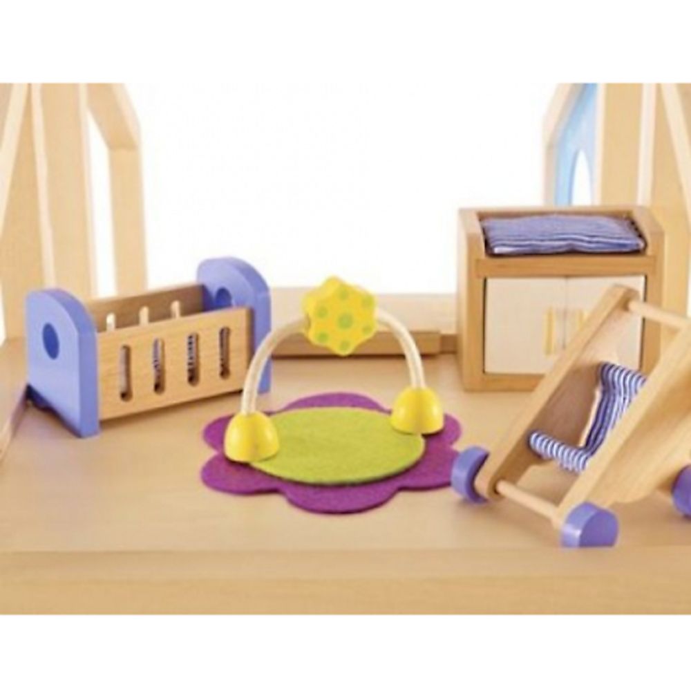 Мебели за къща за кукли, Обзавеждане за бебешка стая