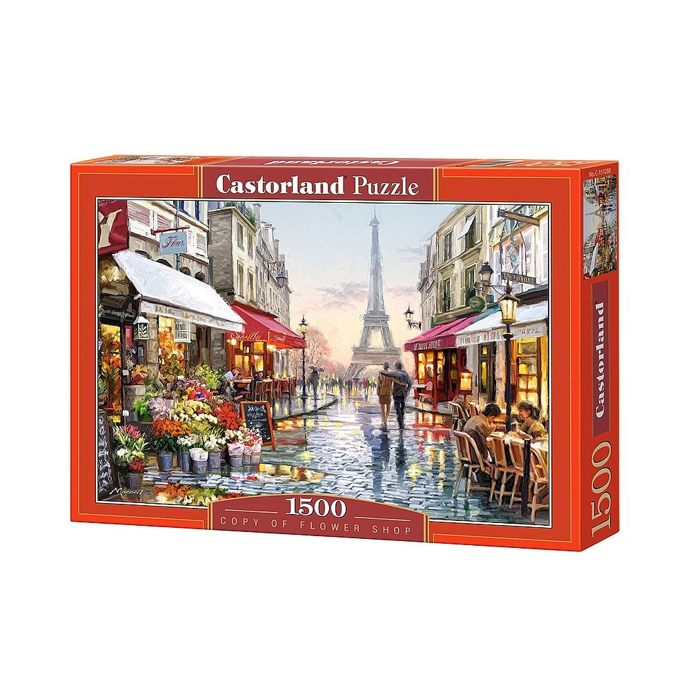 Castorland, Магазин за цветя, пъзел 1500 части
