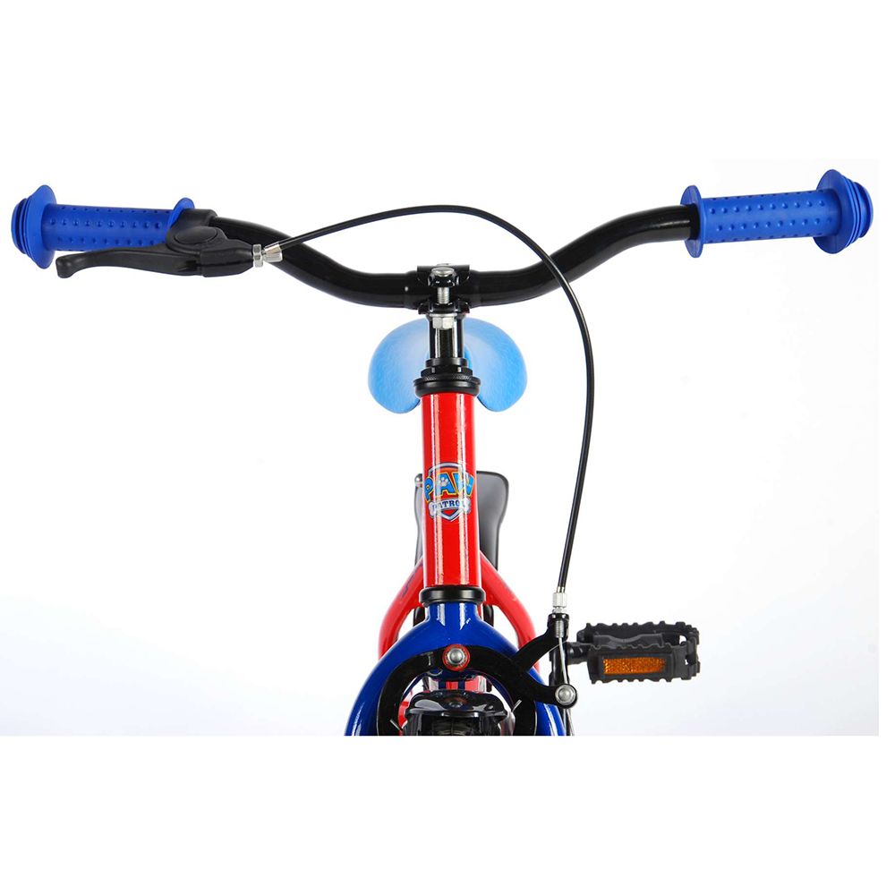 Детски велосипед Paw Patrol, с помощни колела, 16 инча