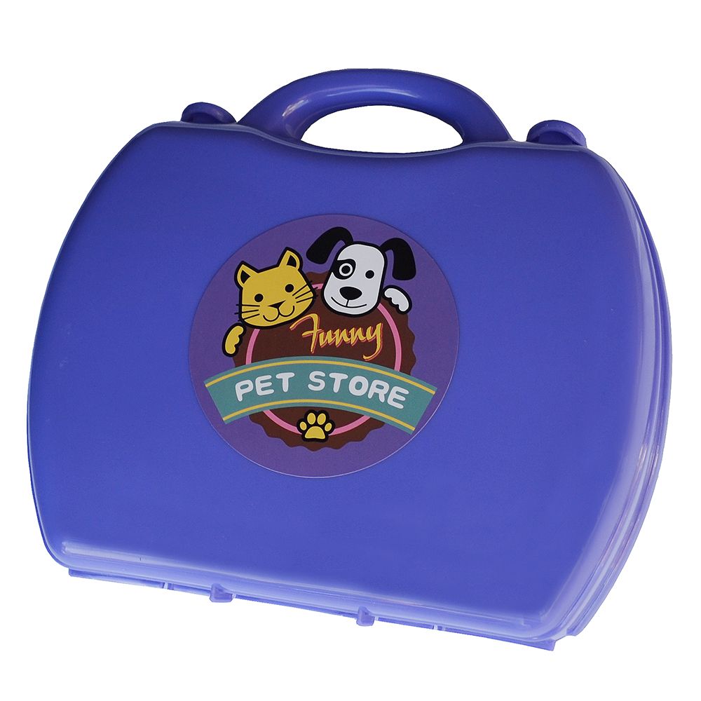 Фризьорски салон с кученце в куфарче