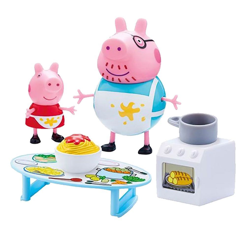 PEPPA PIG, Кухня с 2 фигурки