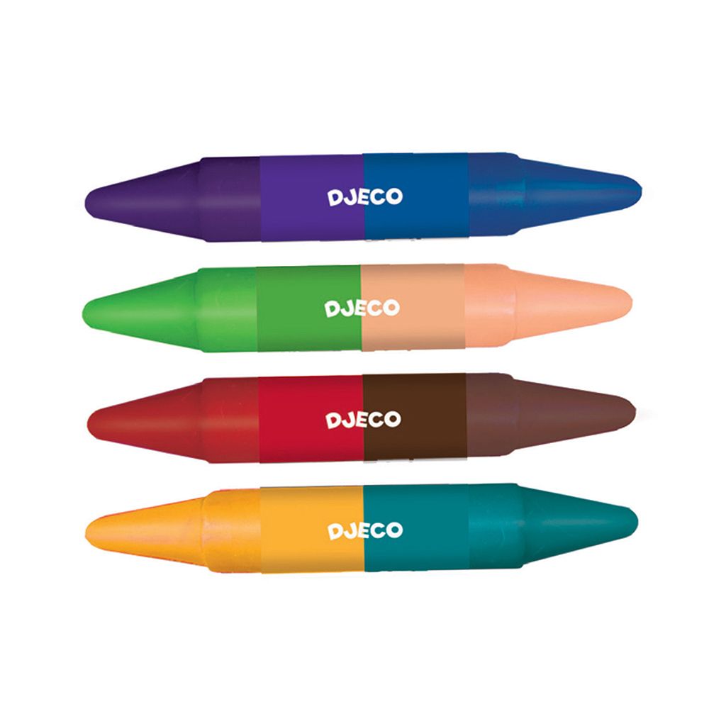 Комплект за оцветяване с пастели и релефни шаблони, Приятелите на Магали