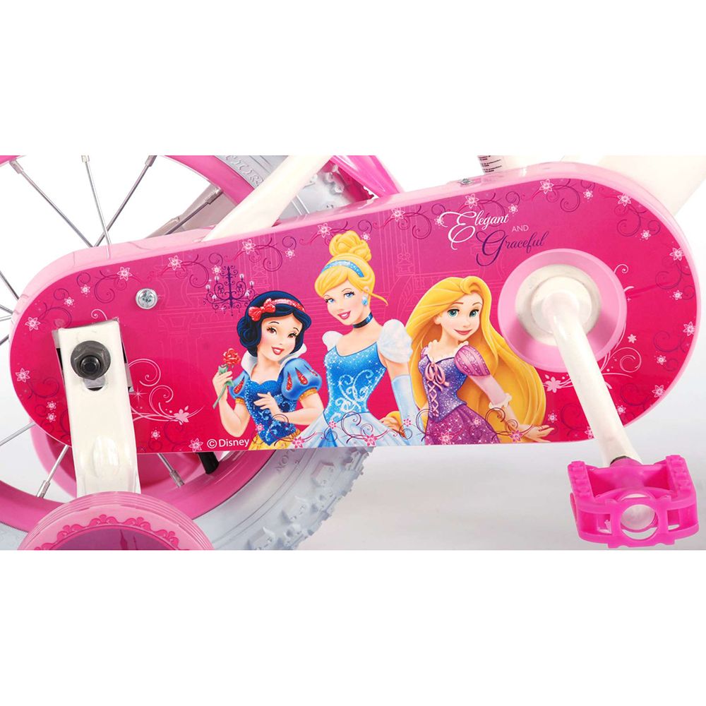 Детски велосипед, Принцеси, с помощни колела, 12 инча