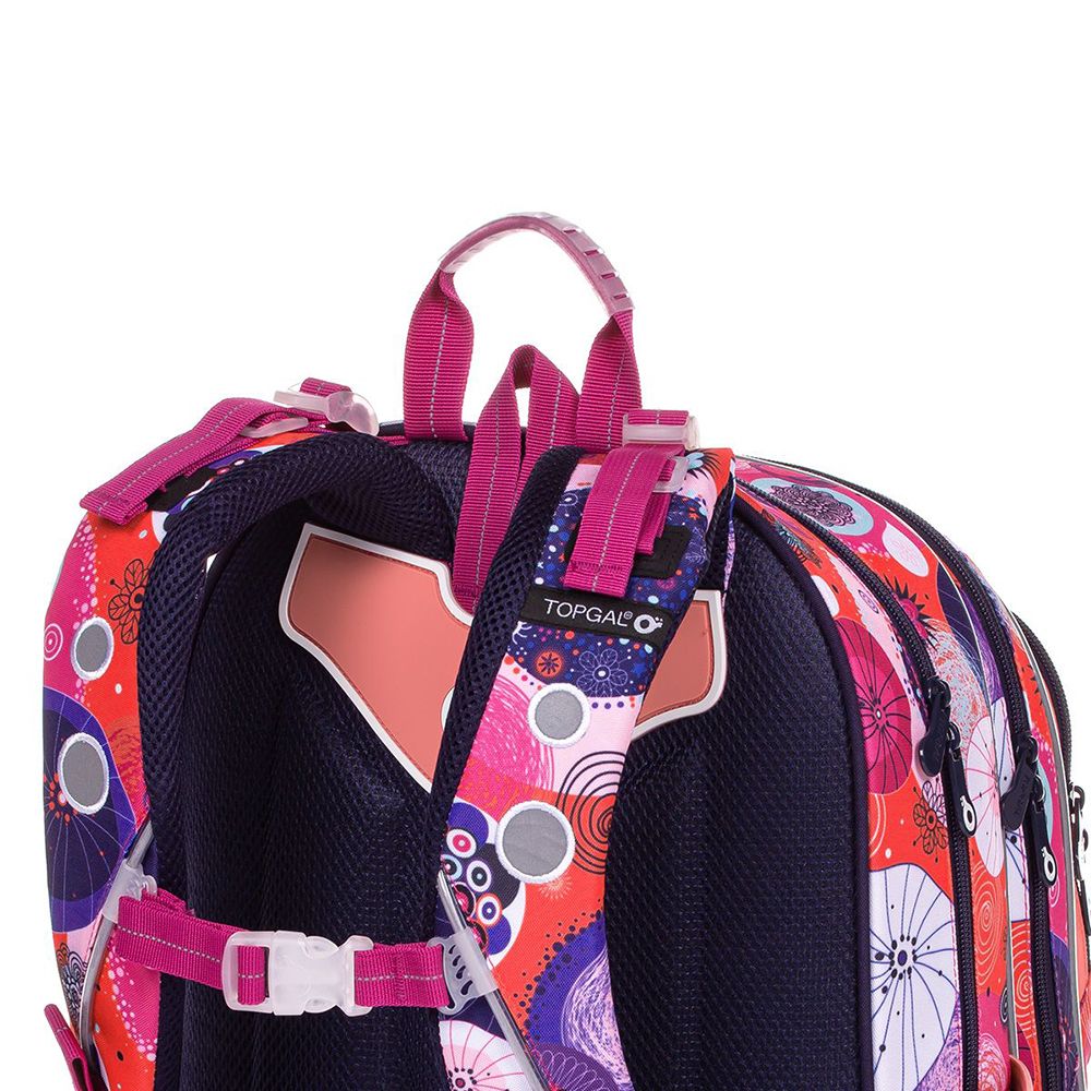 Анатомична ученическа раница, Цветни шарки