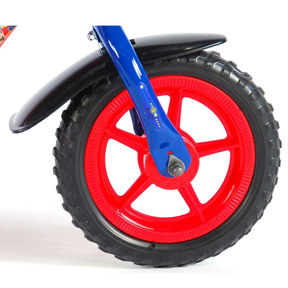 Велосипед с родителски контрол и помощни колела, Paw Patrol, 10 инча