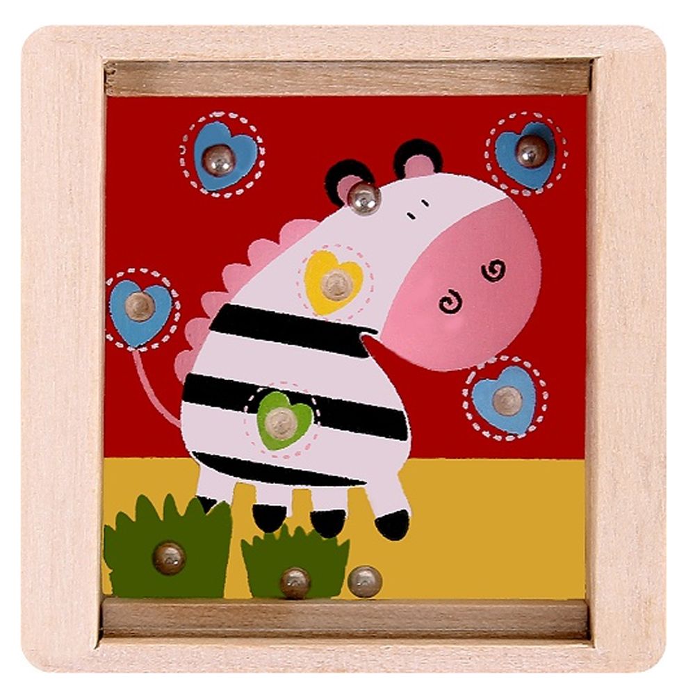 Woodyland, Wooy , Малък лабиринт с топчета, Зебра