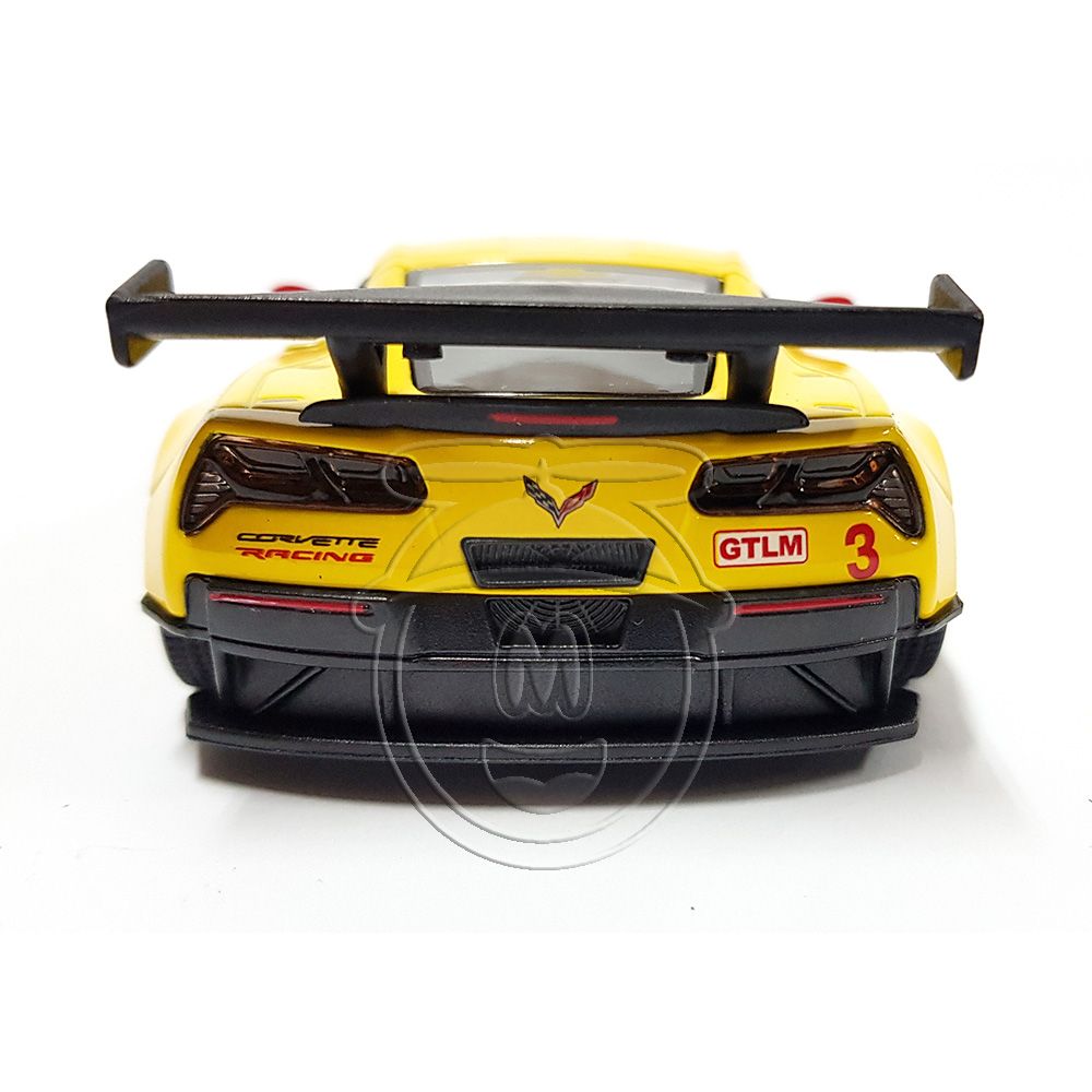 Метална кола, Corvette C7.R racing GTLM, жълта