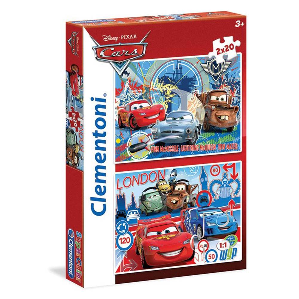 Clementoni, Колите, два пъзела по 20 части