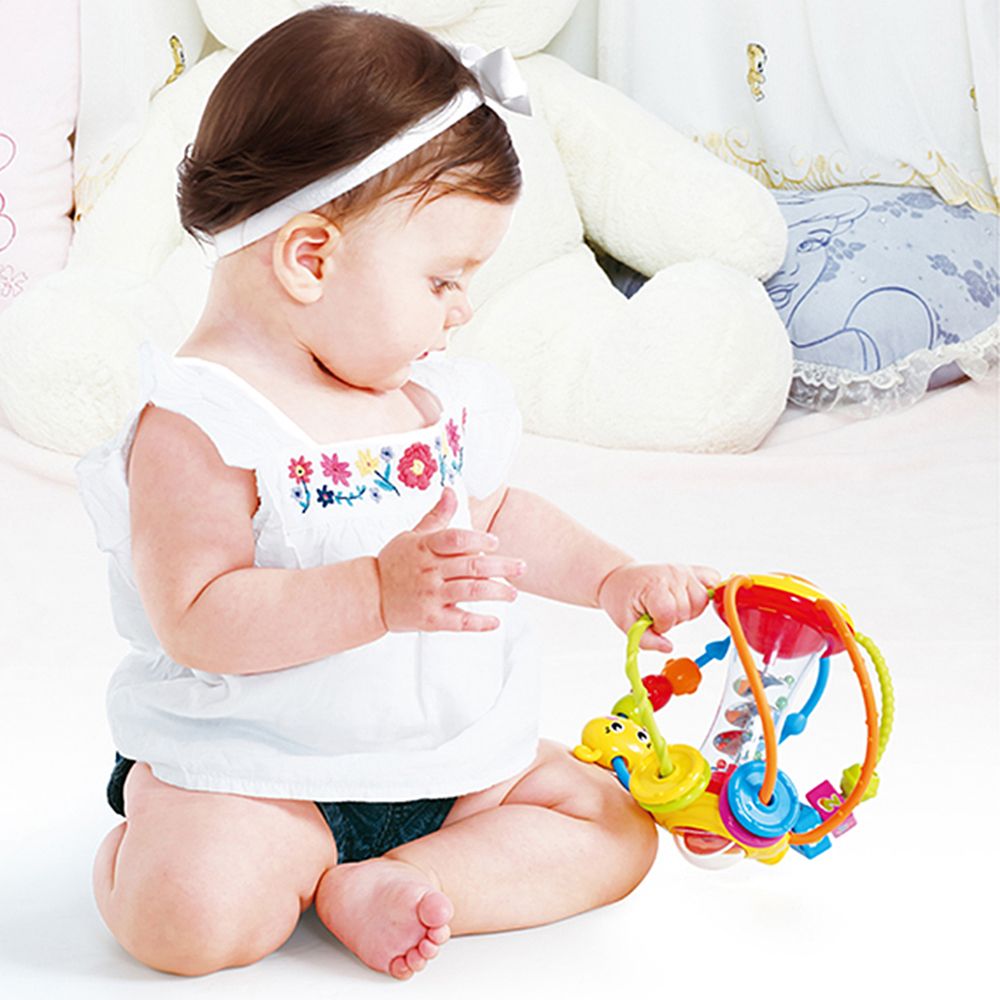 Бебешка активна топка, Усмихнато червейче