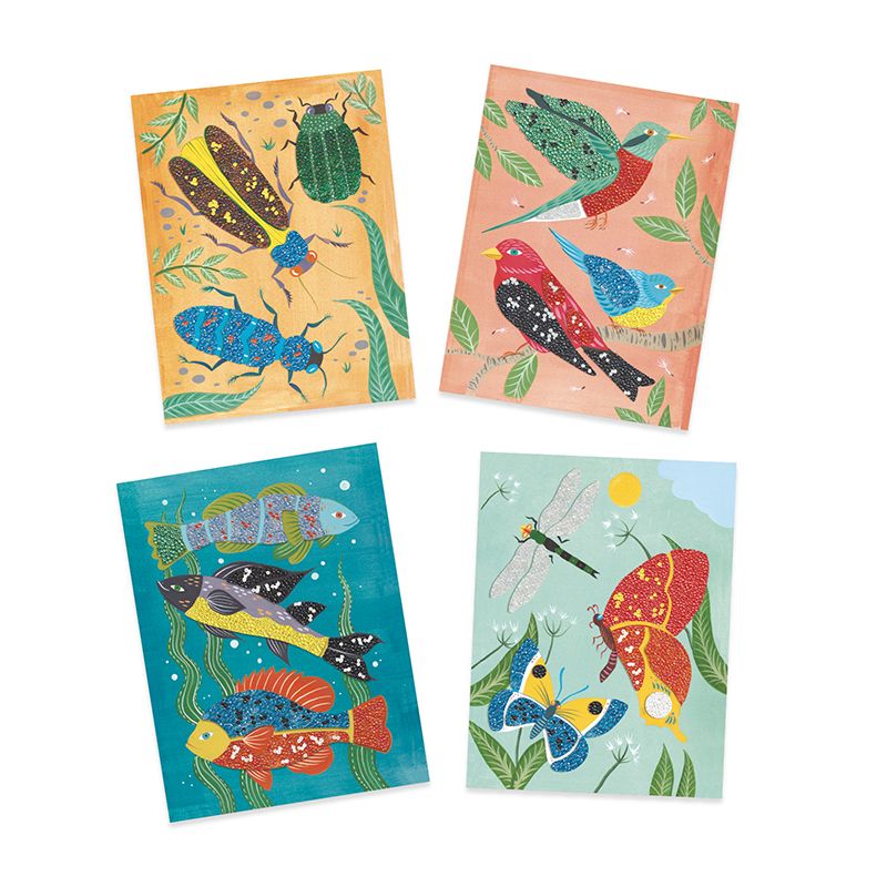 Комплект за декориране с перли, Опознай животните