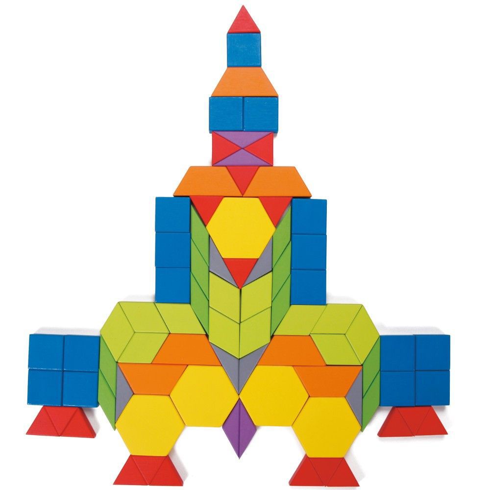 Дървен конструктор-мозайка, Мандала