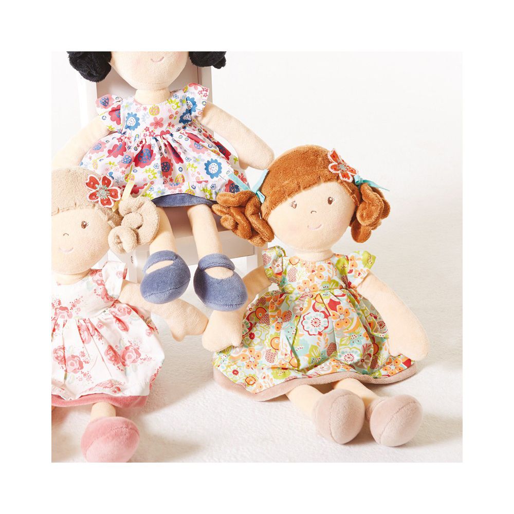 Мека кукла Цвете, 37 см