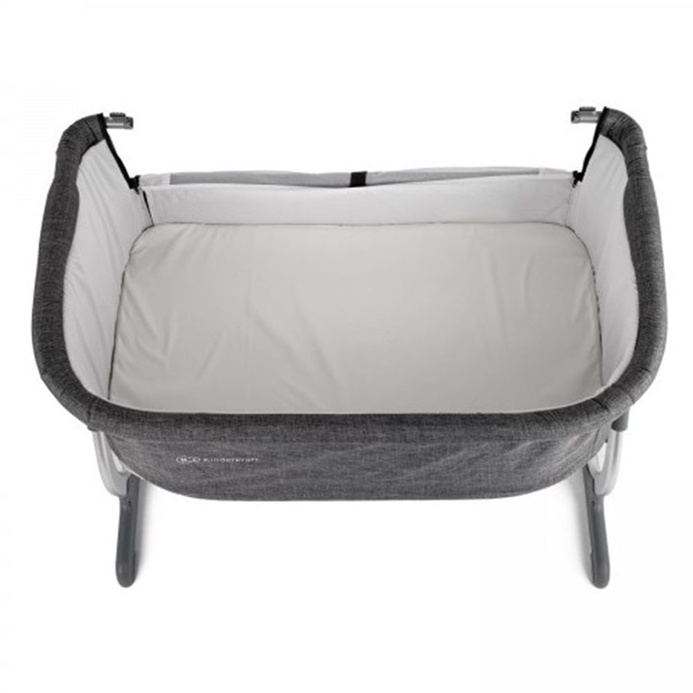 Бебешка кошара UNO, 2 в 1, сива