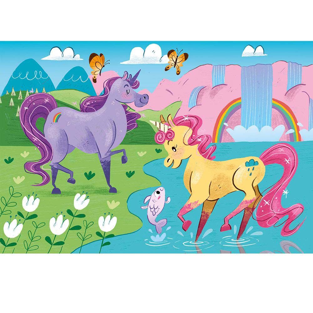 Аз вярвам в еднорози, два пъзела по 20 части