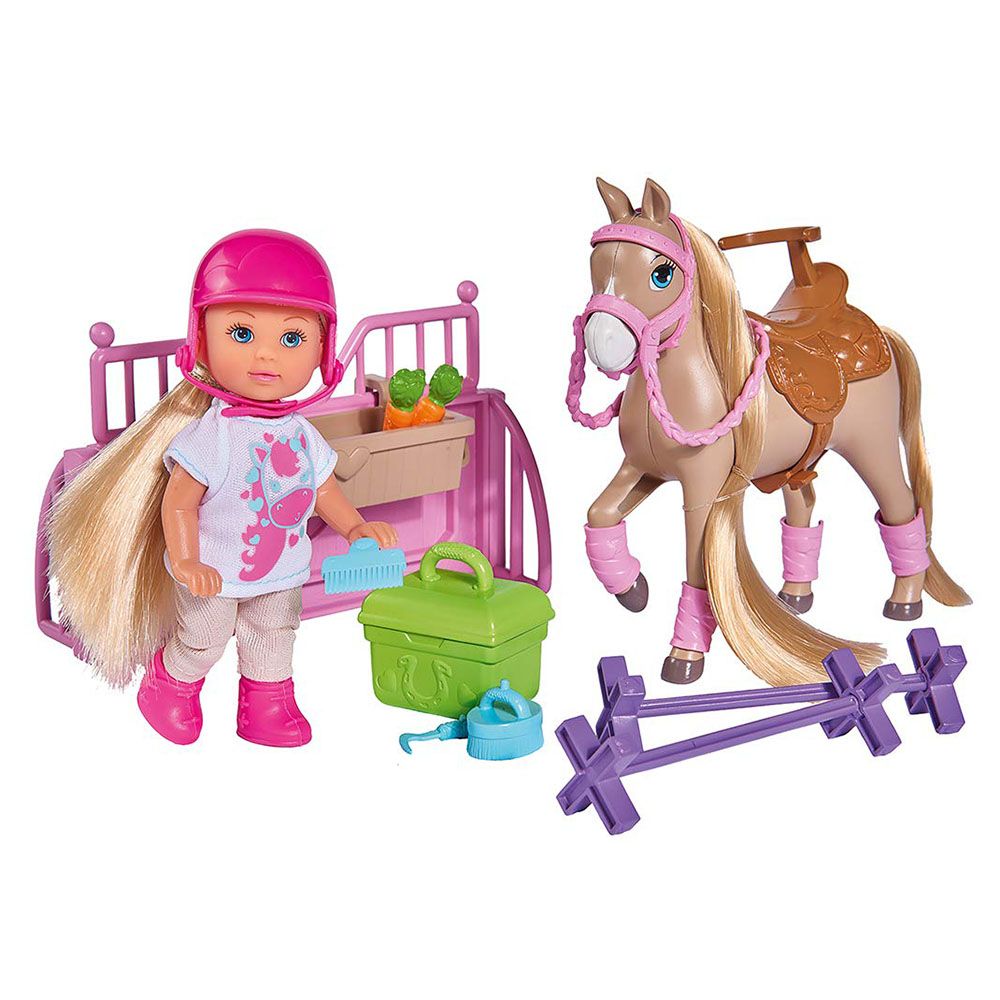 Simba, Кукла Еви, Ваканция, Езда с кончето Вихър