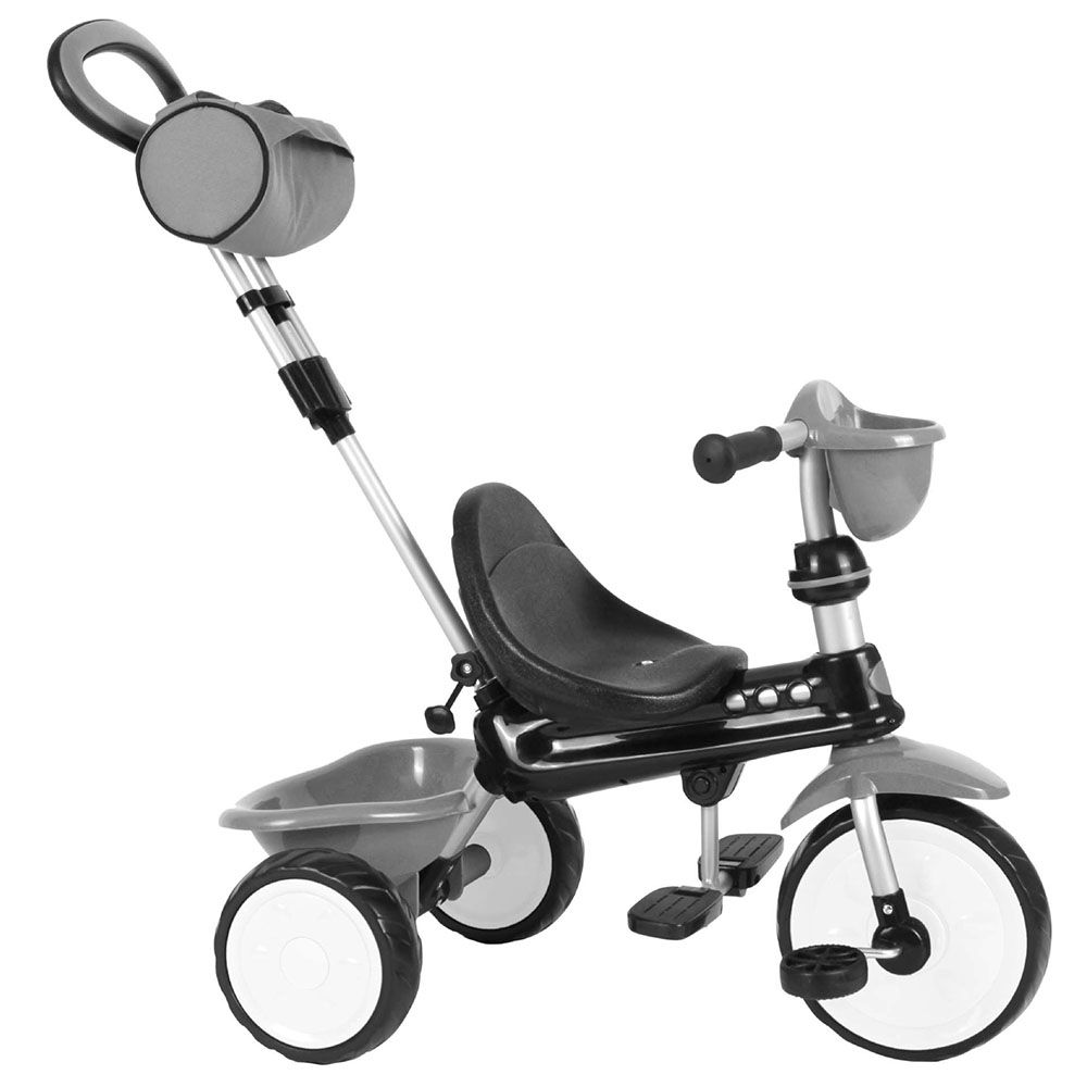 Триколка, Comfort 4 в 1, сива