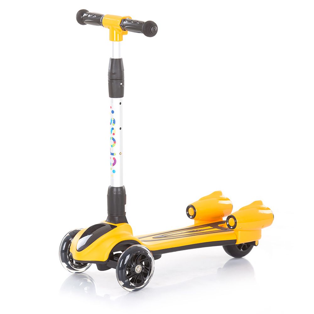 Сгъваем скутер с музика, светлини и пара, Cross