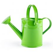 Детска метална лейка, зелена