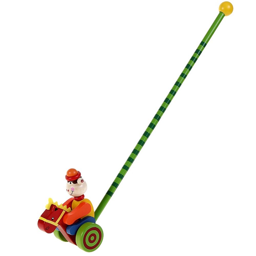 BIGJIGS, Играчки за бутане, Маймунка на конче