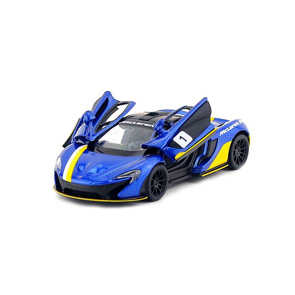 Метална кола, MaClaren 675 LT, синя