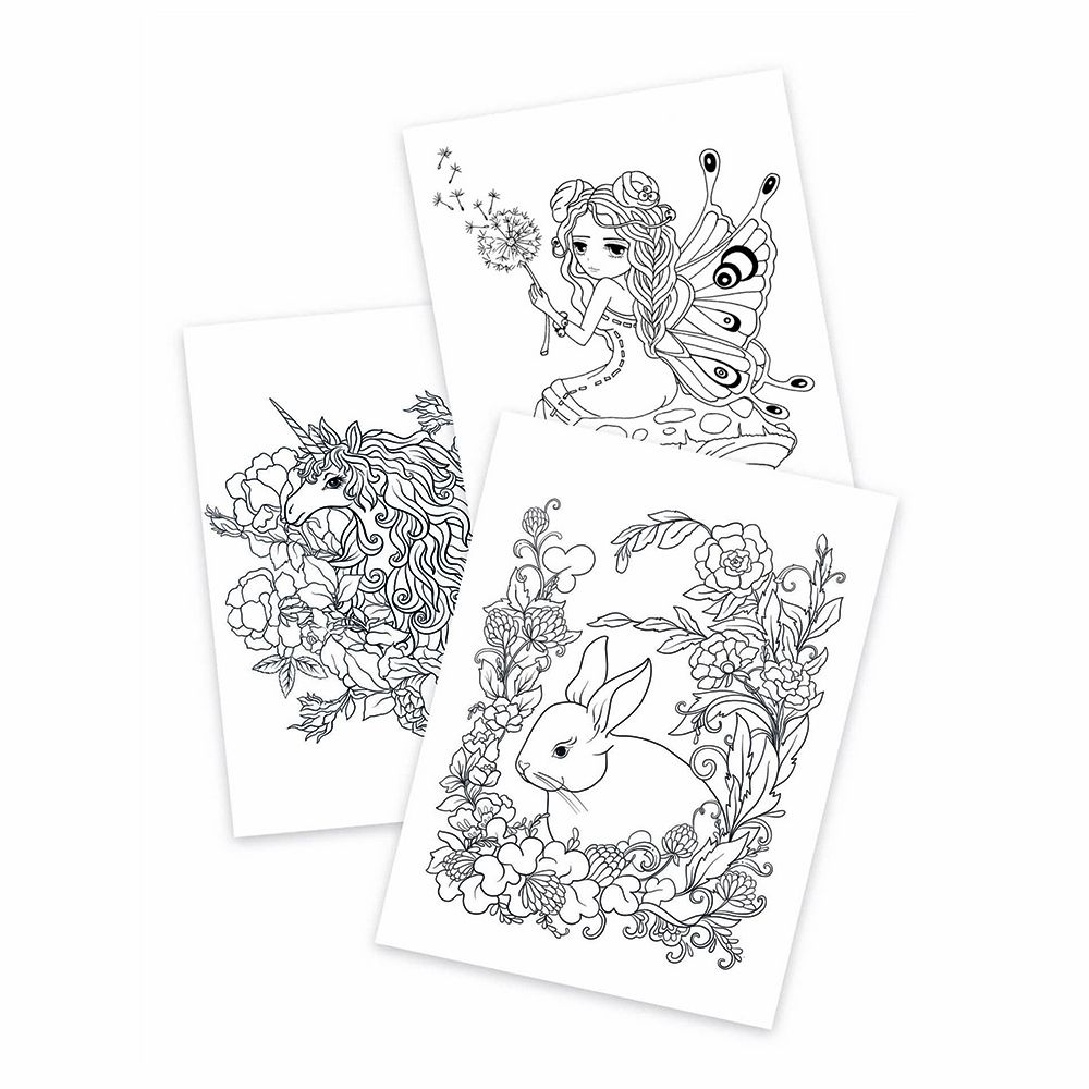 Книжка за оцветяване, Фантазия