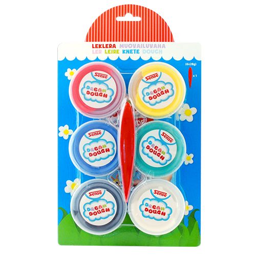 Sense, Моделин Dream Dough - 6 броя, голям