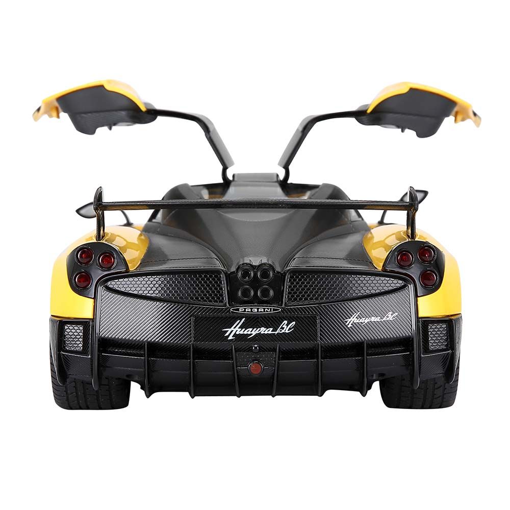 Кола с радио контрол, Pagani Huayra BC 1:14, жълта