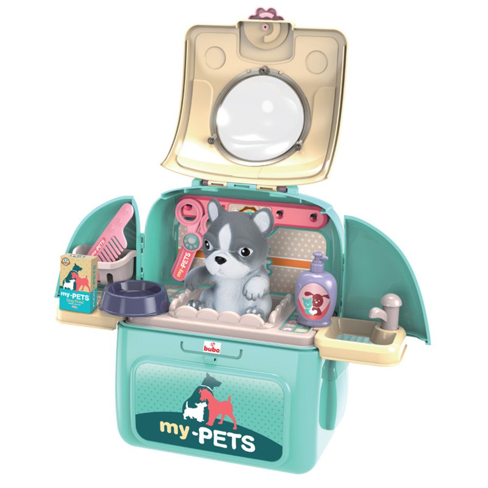 Куче, домашен любимец в раница