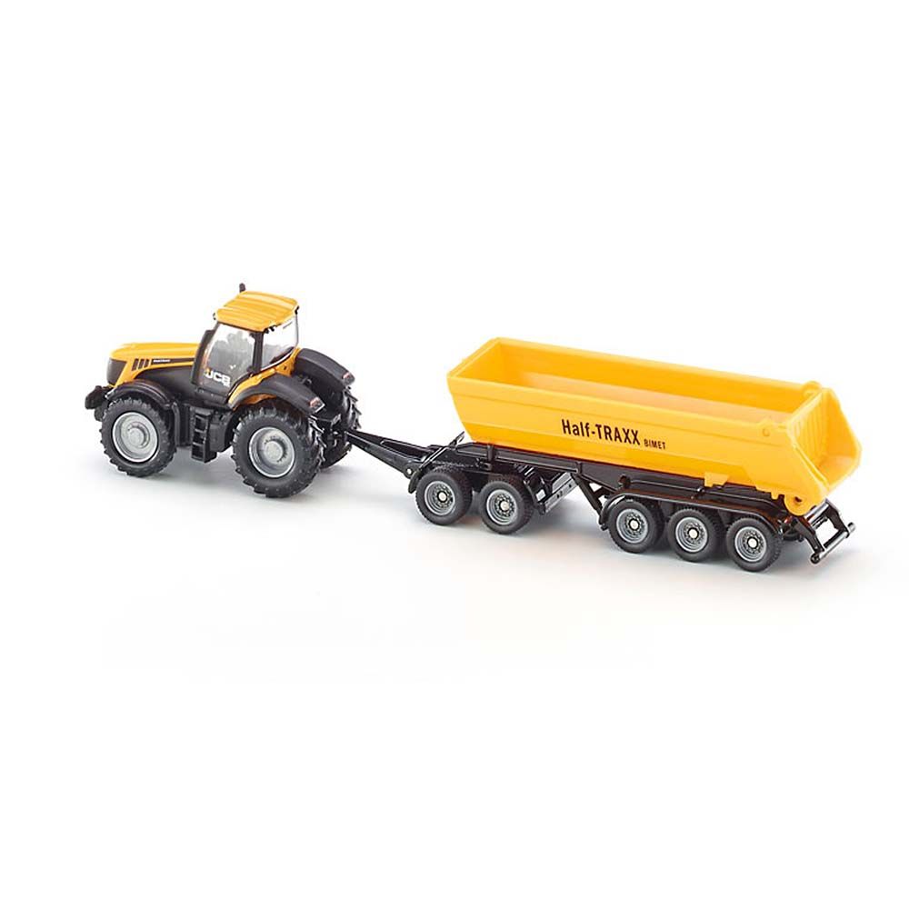 Трактор с триосно ремарке JCB 8250