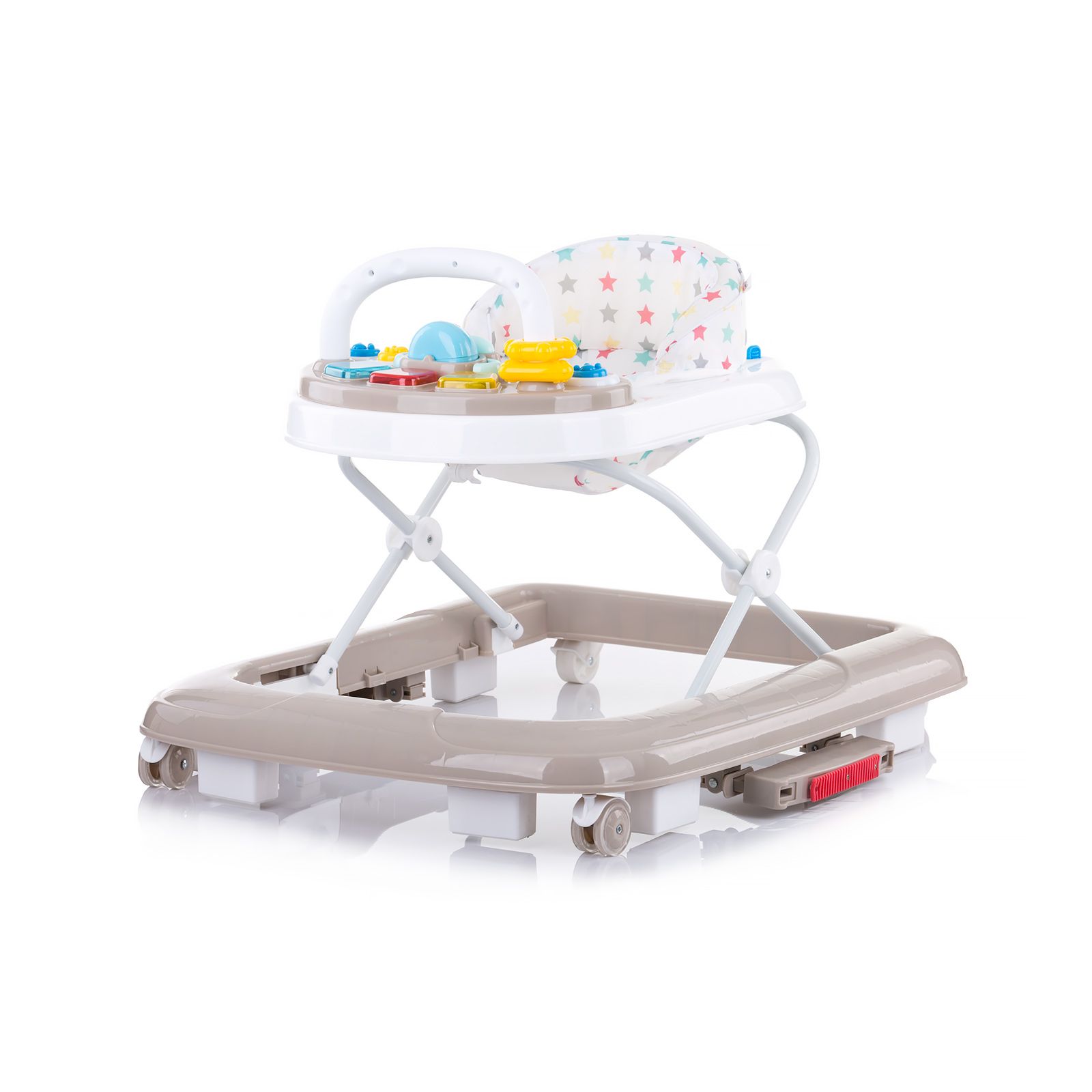 Детска проходилка Роки, 3 в 1, сив