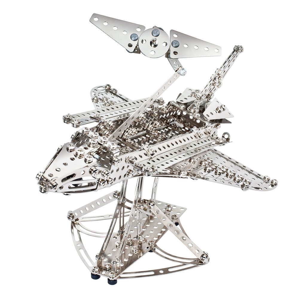 Метален конструктор, Космическа совалка DELUXE - 3 модела, 1400 части, по поръчка