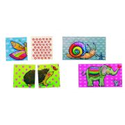 Игра за памет, Цветни животни