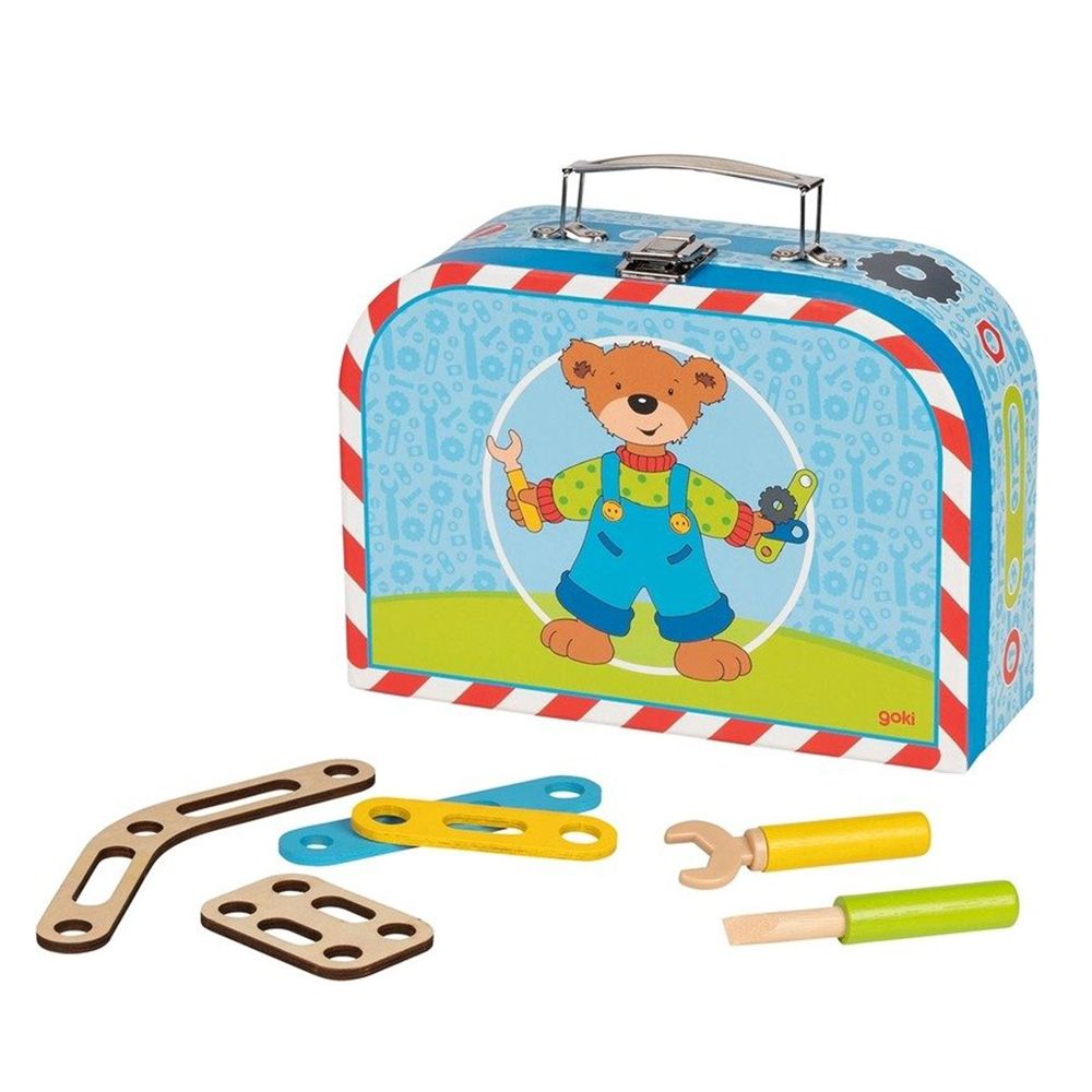 Дървен конструктор, Малкият майстор Мечо, 59 части