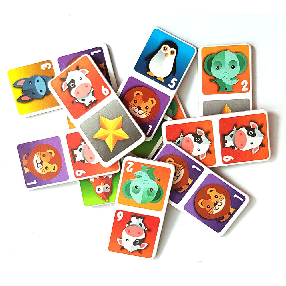 Детско домино, Животни