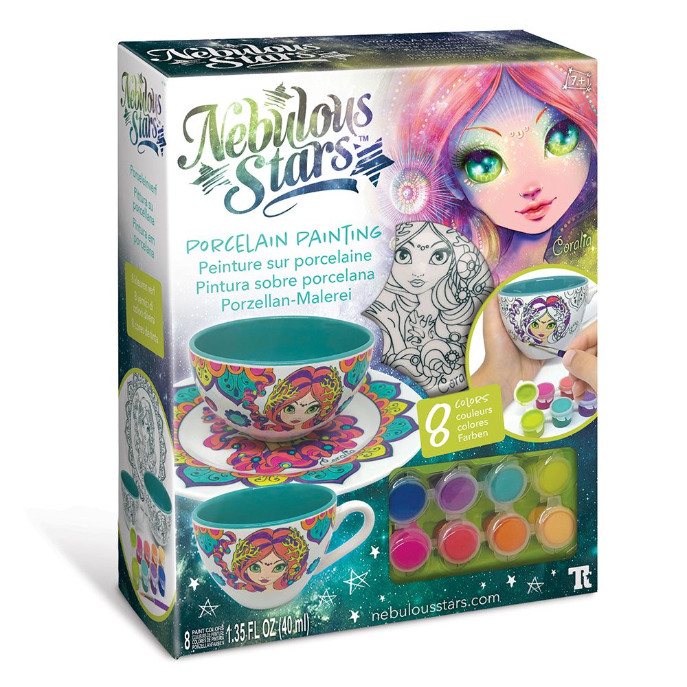 Nebulous Stars, Нарисувай сама порцеланов комплект за закуска, Коралия