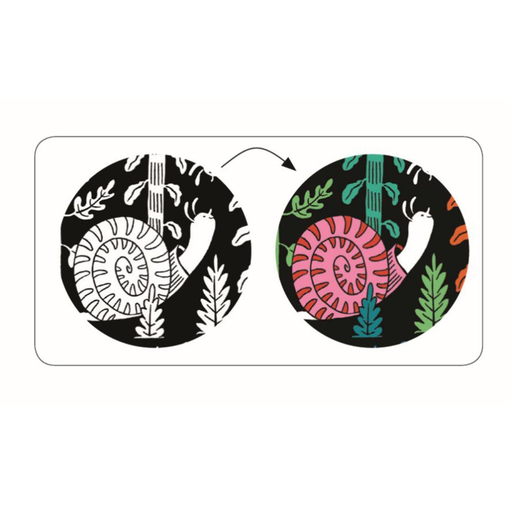 Картина за оцветяване, Приказка