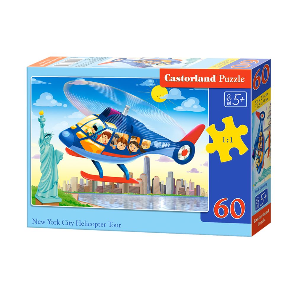 Castorland, С хеликоптер над Ню Йорк, пъзел 60 части