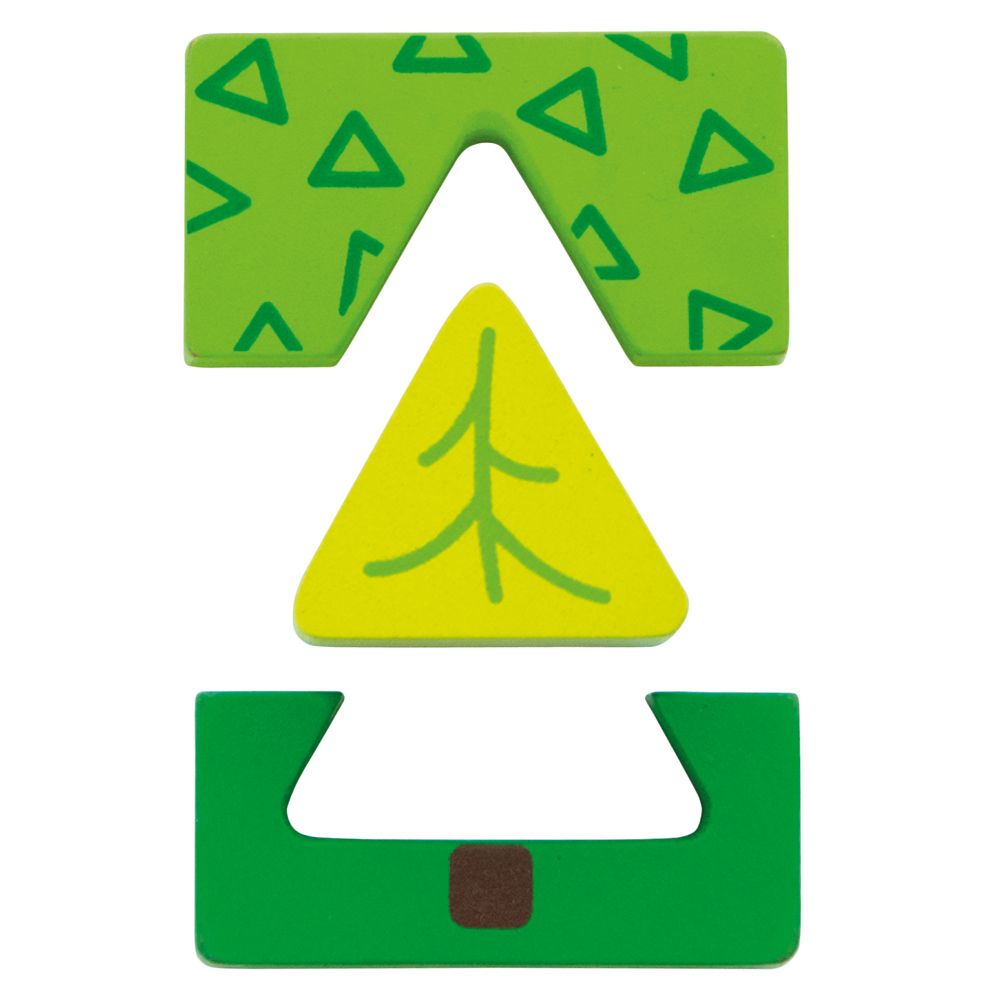 Пъзел-сортер с форми, Къщичка и слънце