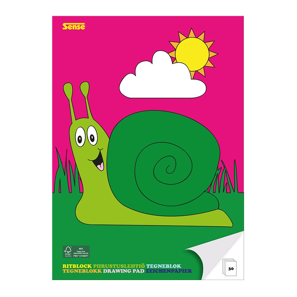 Sense, Скицник, формат А4, 30 листа